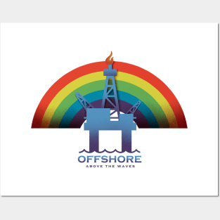 Offshore rainbow Posters and Art